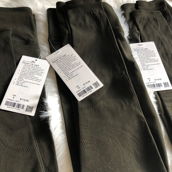 Lululemon Reveal Tight 7/8 - Picture 6 of 6